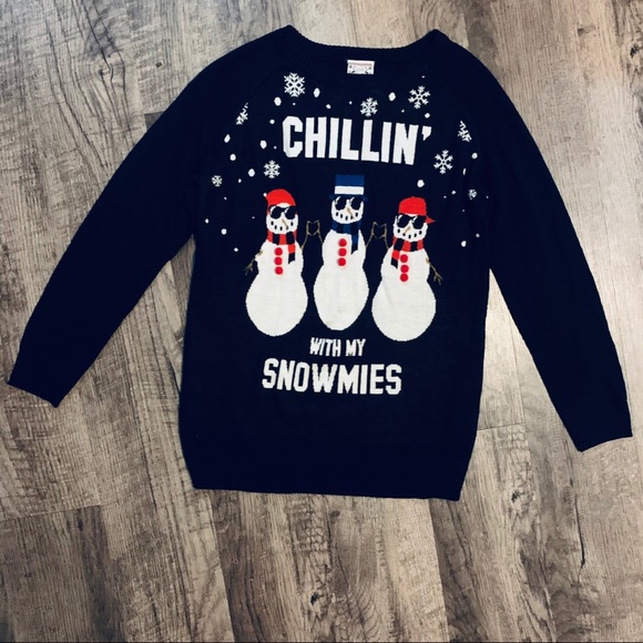 Holiday Sweater Sweaters - NWOT Holiday Sweater Chillin With My Homies Small